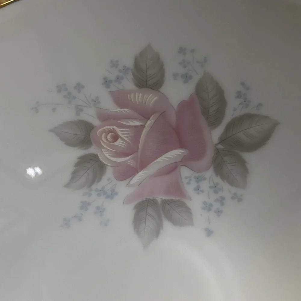 Vintage Noritake Fine China Roseville Large Round Vegetable/ Serving Bowl